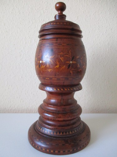 Pokal holzpokal holzdose groß - pokal,