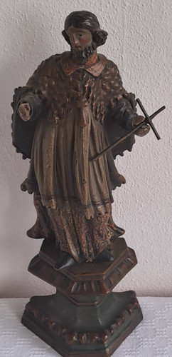 Antike heiligen figur barock - heiligen,