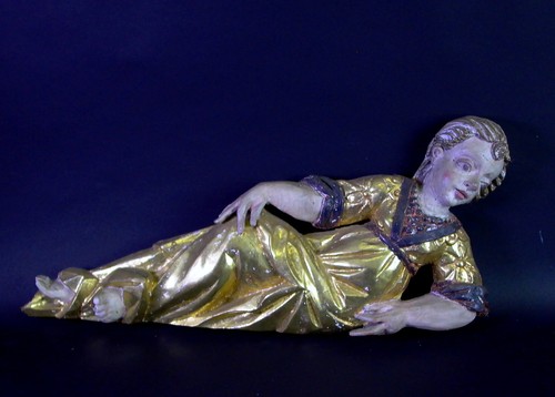 Grosse liegende barockfigur - barockfigur,