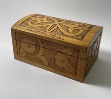 Holzkästchen Rastatt 1916