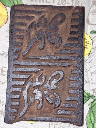 Antiker holz druckblock - antiker,