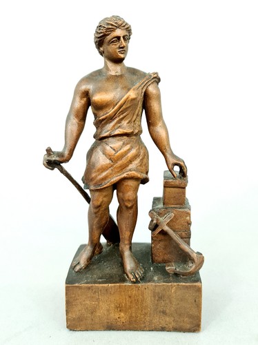 A0976 holzfigur deutsch 19 - a0976,