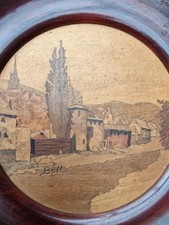 Holzeinlegearbeit Marketerie