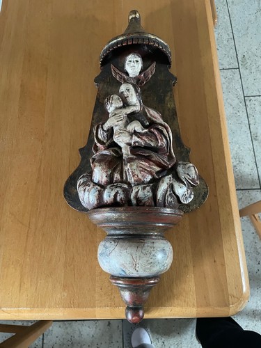Antike mondscheinsichelmadonna - antike,