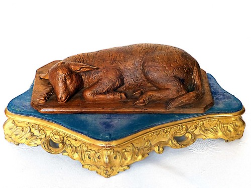 Agnus dei lindenholz - agnus,